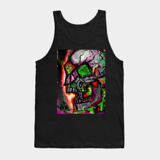 Screaming Skull Tank Top